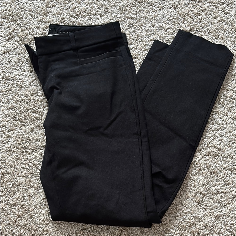 Black Banana Republic Classic Sloan Skinny-Fit Dress Pant
